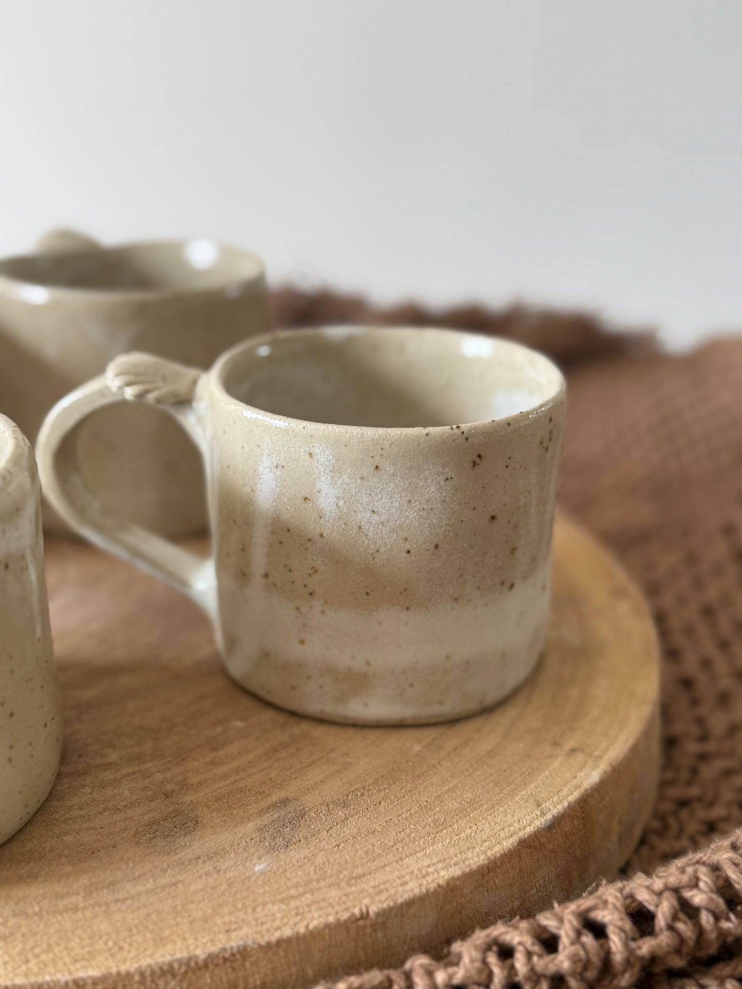 Tasse coquillage sable
