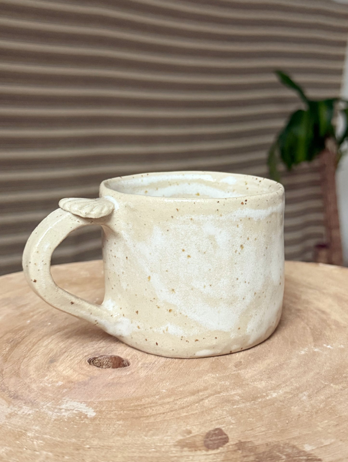Tasse coquillage sable