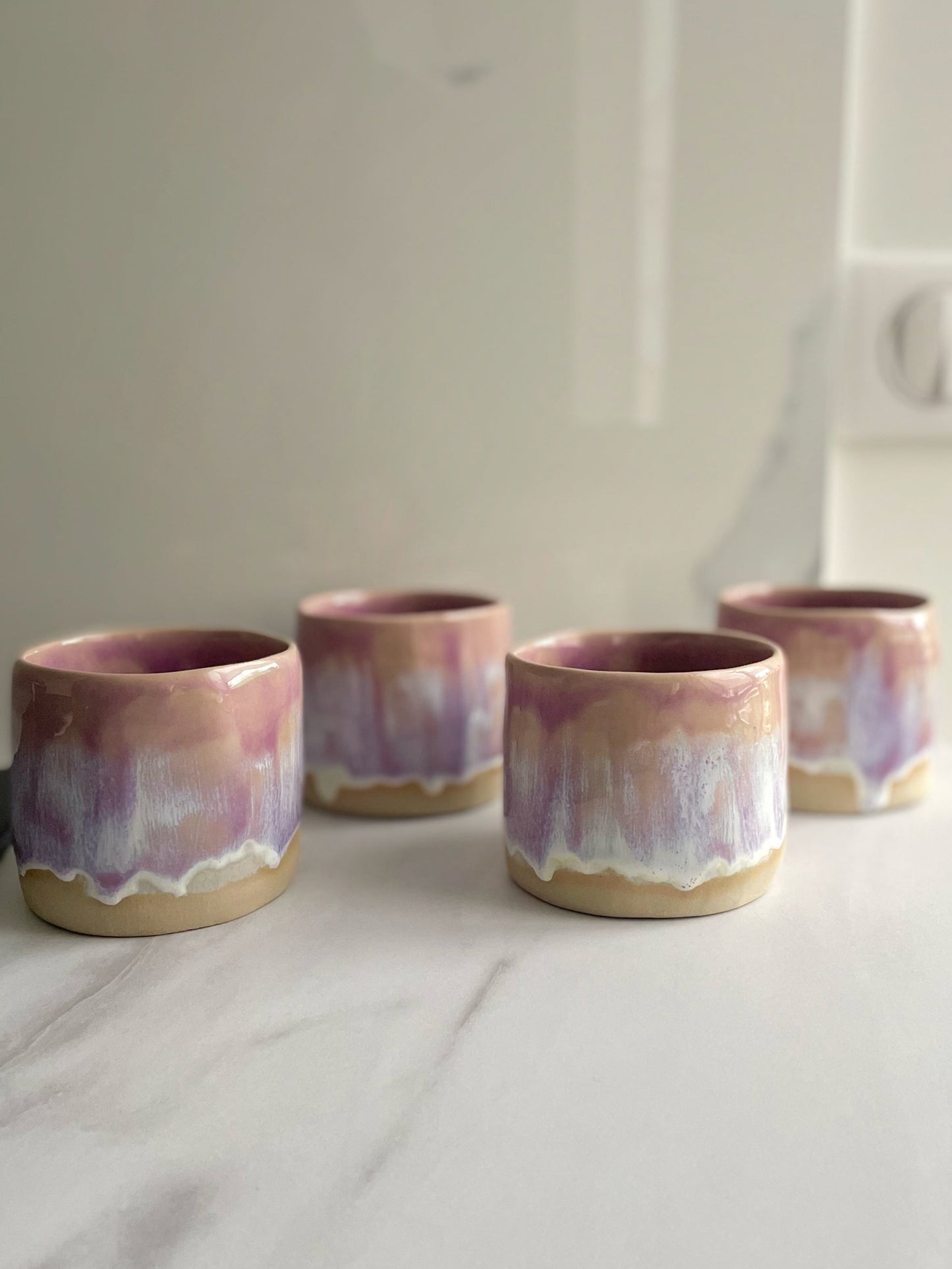 Tasse écume violette