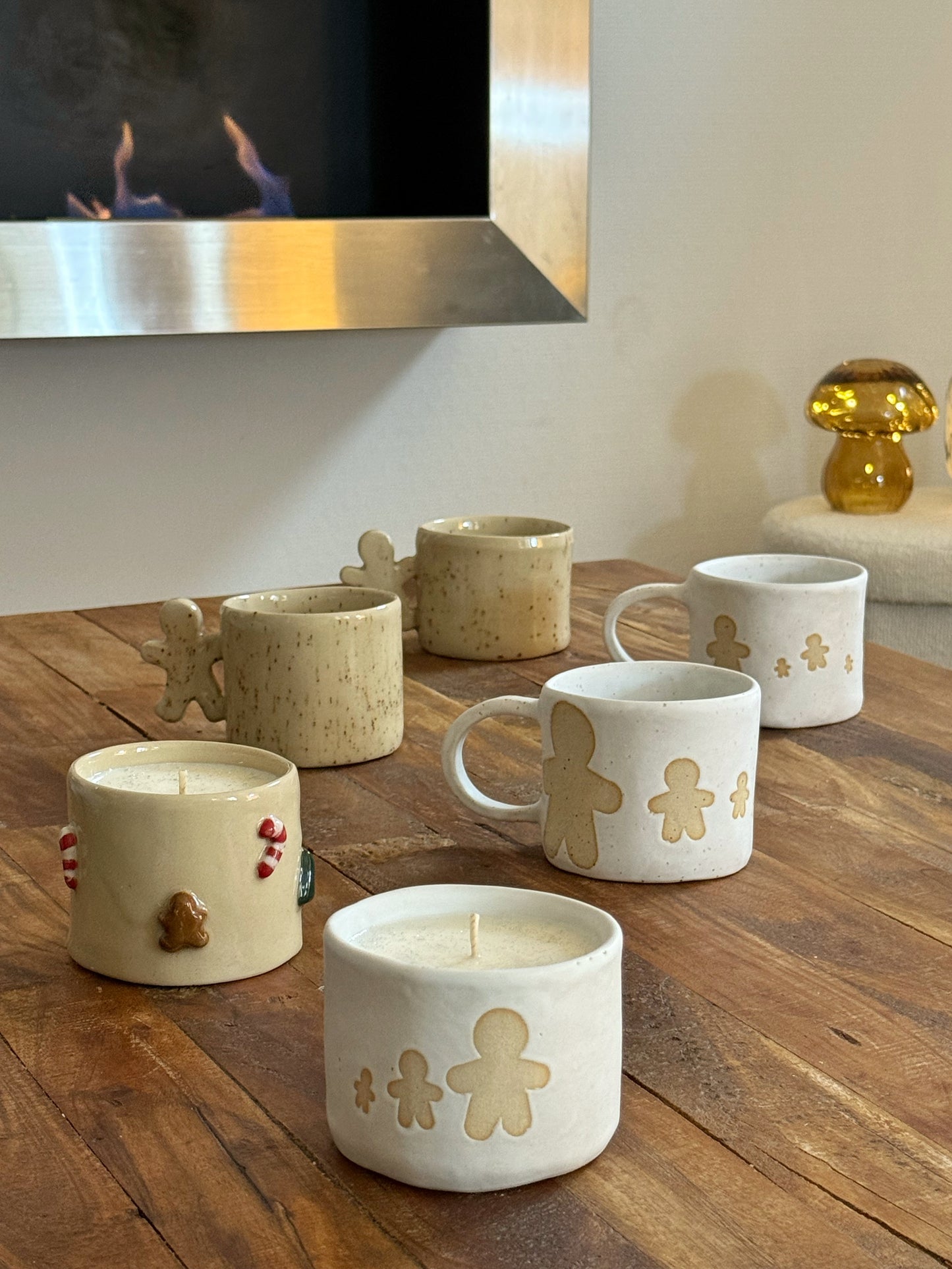 Bougie de Noël - Imparfaite