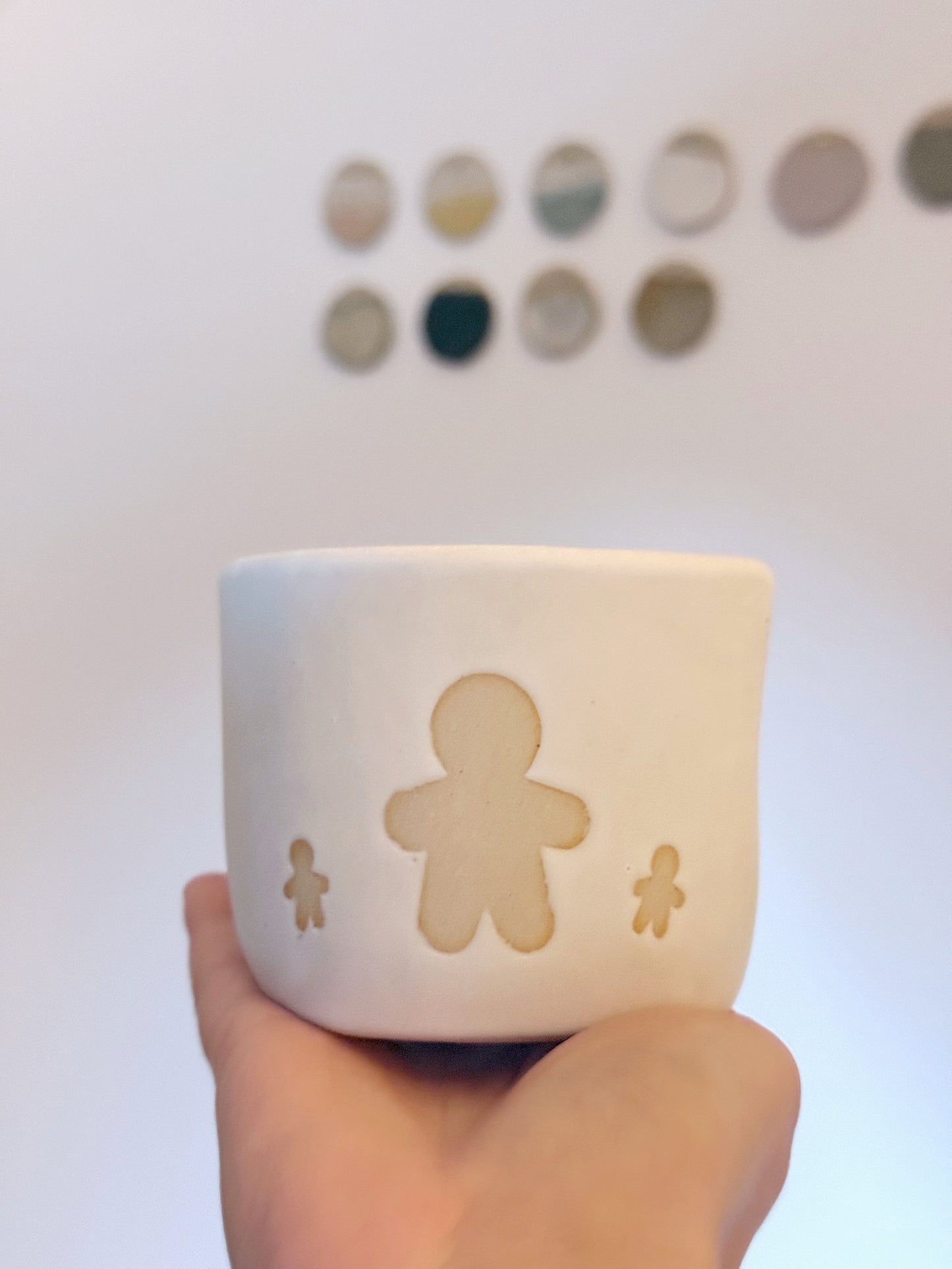 Bougie de Noël - Imparfaite