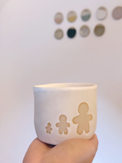 Bougie de Noël - Imparfaite