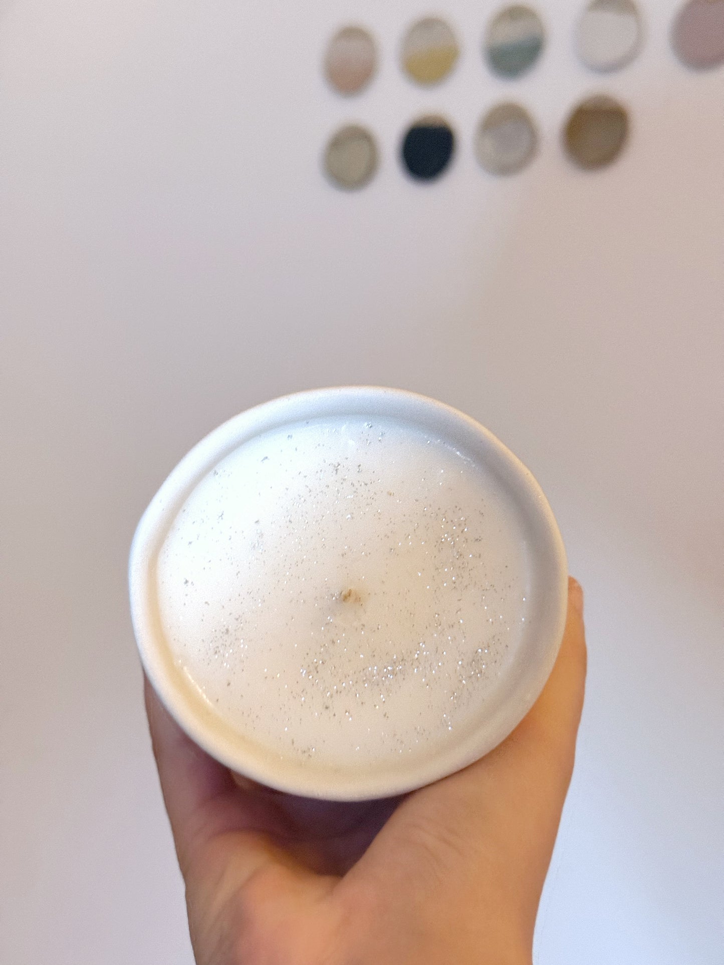 Bougie de Noël - Imparfaite